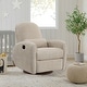 preview thumbnail 13 of 41, Spruce & Spring Freya Power Swivel Glider Recliner Nursery Chair Khaki-Manual