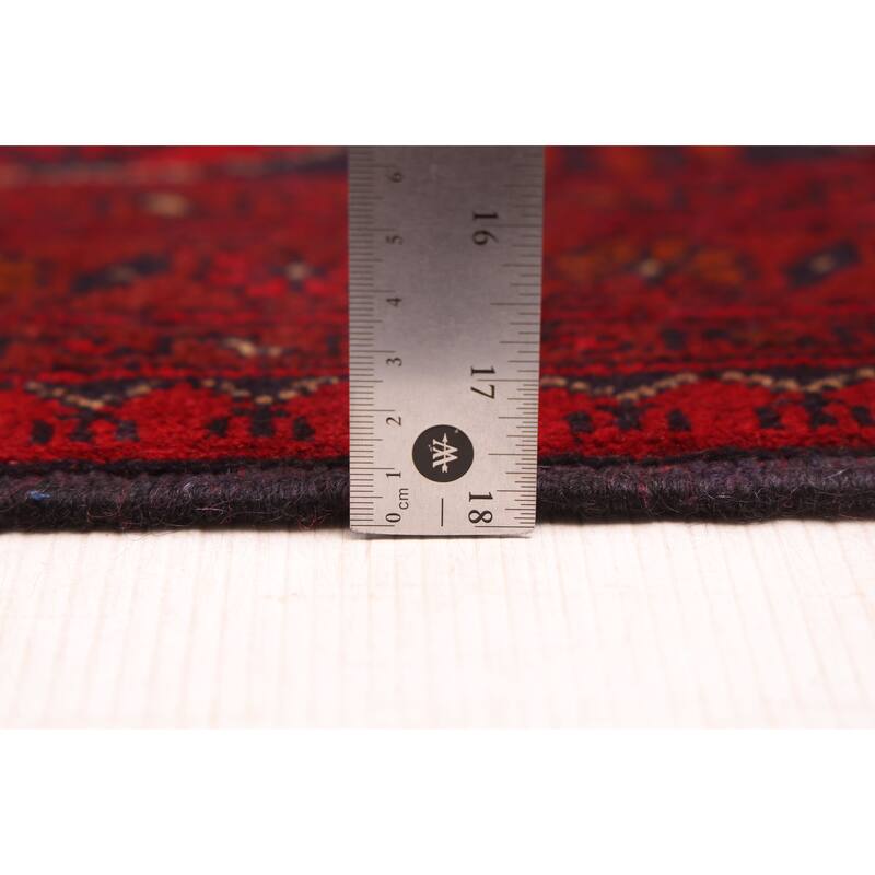 ECARPETGALLERY Hand-knotted Finest Khal Mohammadi Red Wool Rug - 8'3 x 11'6