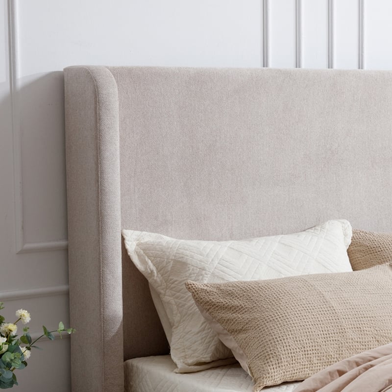 Harper Tall Headboard Upholstered Bed