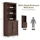 preview thumbnail 92 of 95, Halston 72.5" Tall Modular Bookcases Bookshelves 5-Tier Display Shelves Organizer and Storage