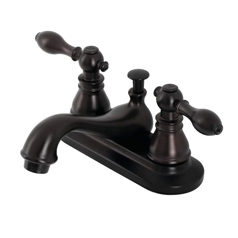 Kingston Brass American Classic 1.2 GPM Deck Mounted Centerset - Oil Rubbed Bronze