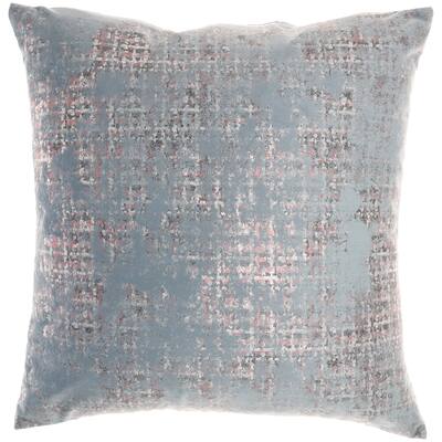 Mina Victory Sofia Metallic Modern Glam Throw Pillow