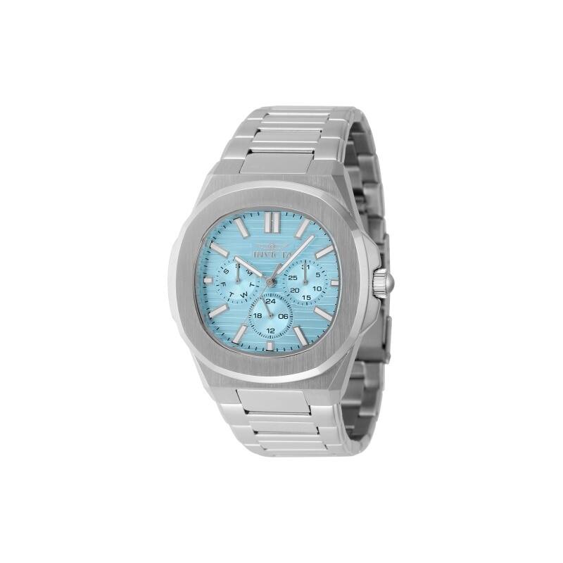 Invicta Men's 48328 Speedway Quartz 3 Hand Light Blue Dial Watch