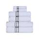 Turkish Cotton 6 Piece Absorbent Heavyweight Towel Set by Superior