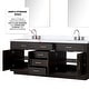 preview thumbnail 82 of 119, Lexora Abbey Bath Vanity and Carrara Marble Top