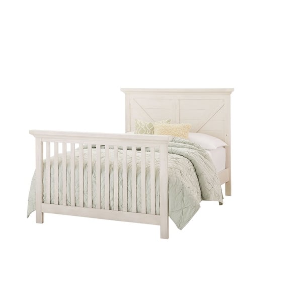 Westfield Convertible Crib Brushed - White Westfield Convertible Crib Brushed - White