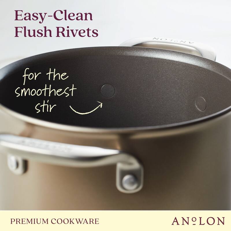 Anolon Ascend Hard Anodized Nonstick Saucepan with Lid