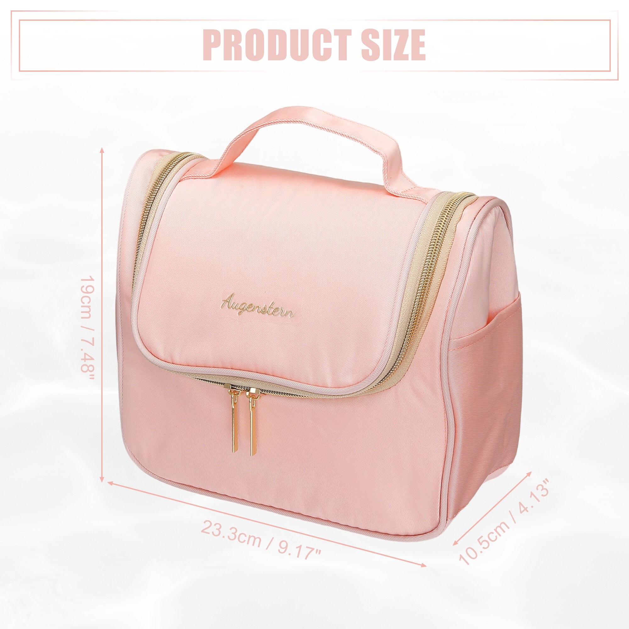 Large Toiletry Bag Hanging Makeup Bag Travel Makeup Organizer Waterproof -  9.17"x7.48"x4.13" - Bed Bath & Beyond - 42474192