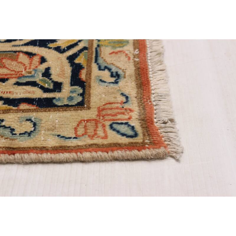 ECARPETGALLERY Hand-knotted Antalya Vintage Dark Copper Wool Rug - 6'3 x 9'6