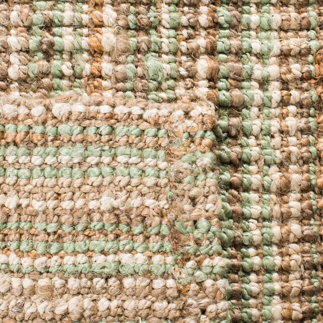 SAFAVIEH Jerneja Handmade Solid Chunky Jute Area Rug