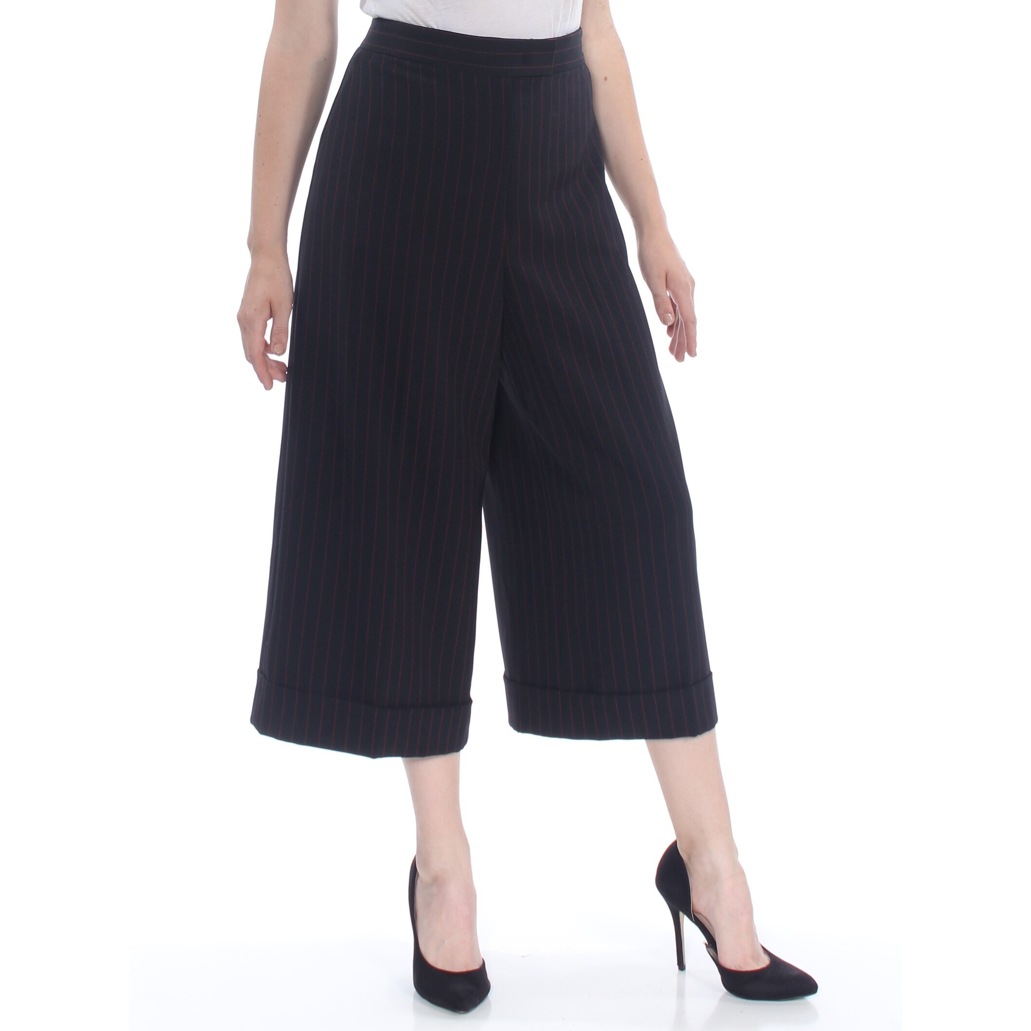Shop Anne Klein Womens Black Pants Size 10 On Sale Overstock