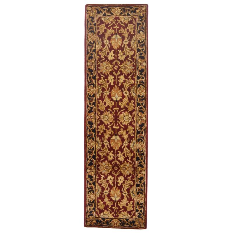 SAFAVIEH Handmade Heritage Sharee Traditional Oriental Wool Rug