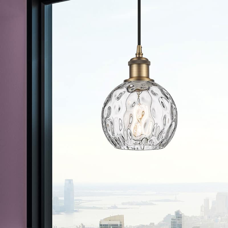 Innovations Lighting 516-1P-8-6 Athens Pendant Athens 6" Wide Mini