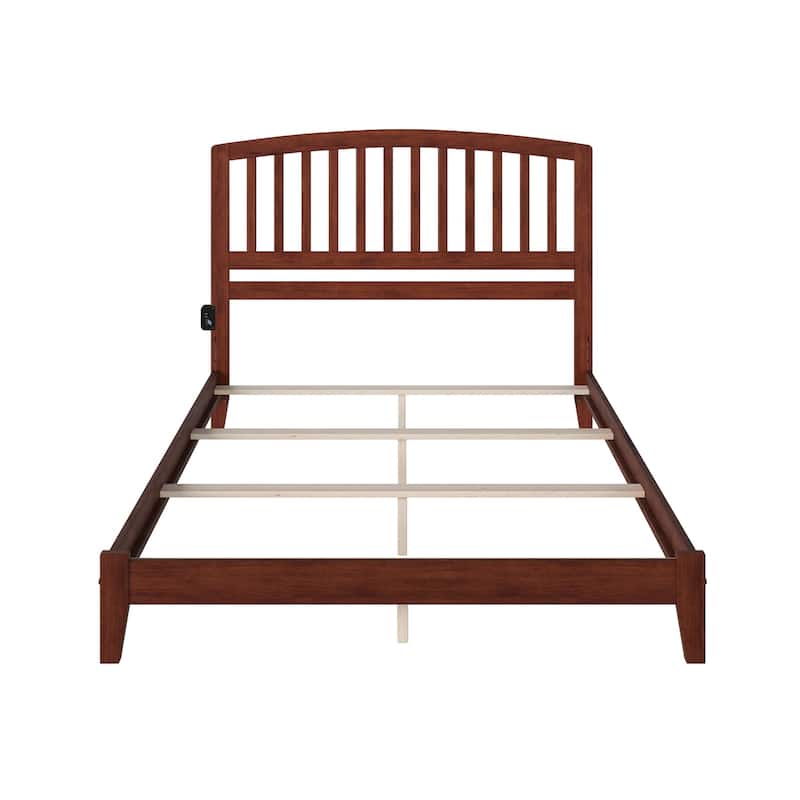 Richmond Queen Foundation Bed Frame in Walnut