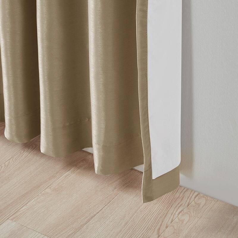 Twist Tab Total Blackout Window Curtain Panel