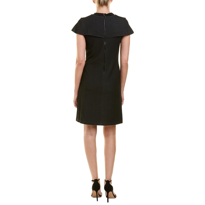 gray shift dress