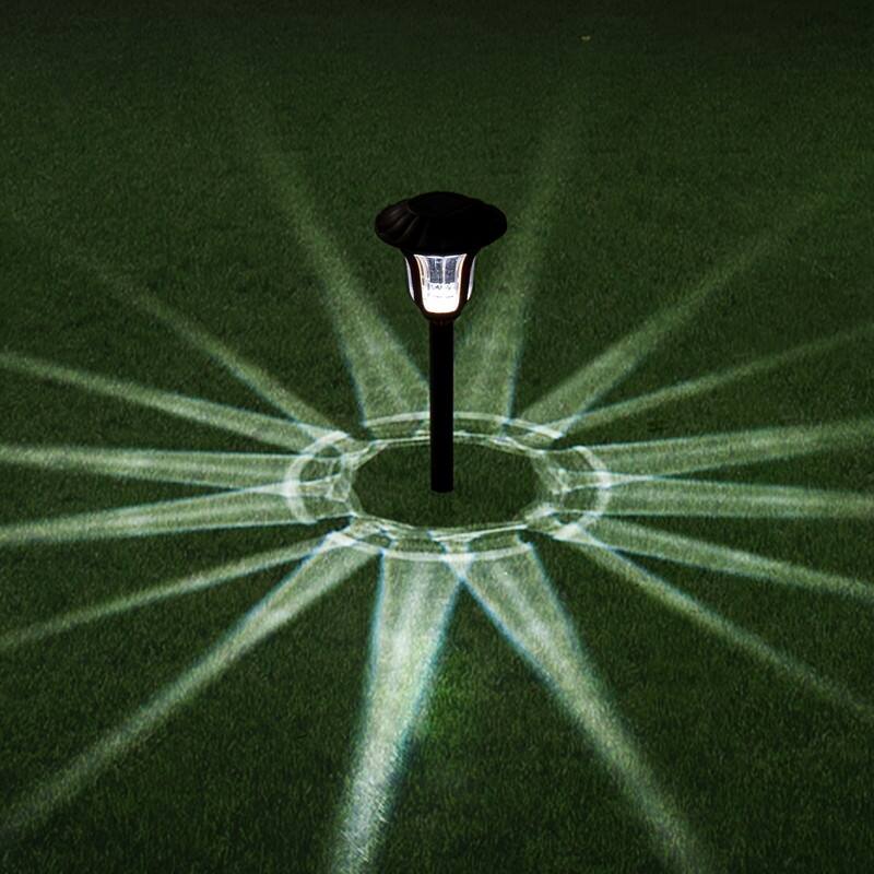 Solar Waterproof Cold White Pathway Lights 8 Pack - 8 Pack