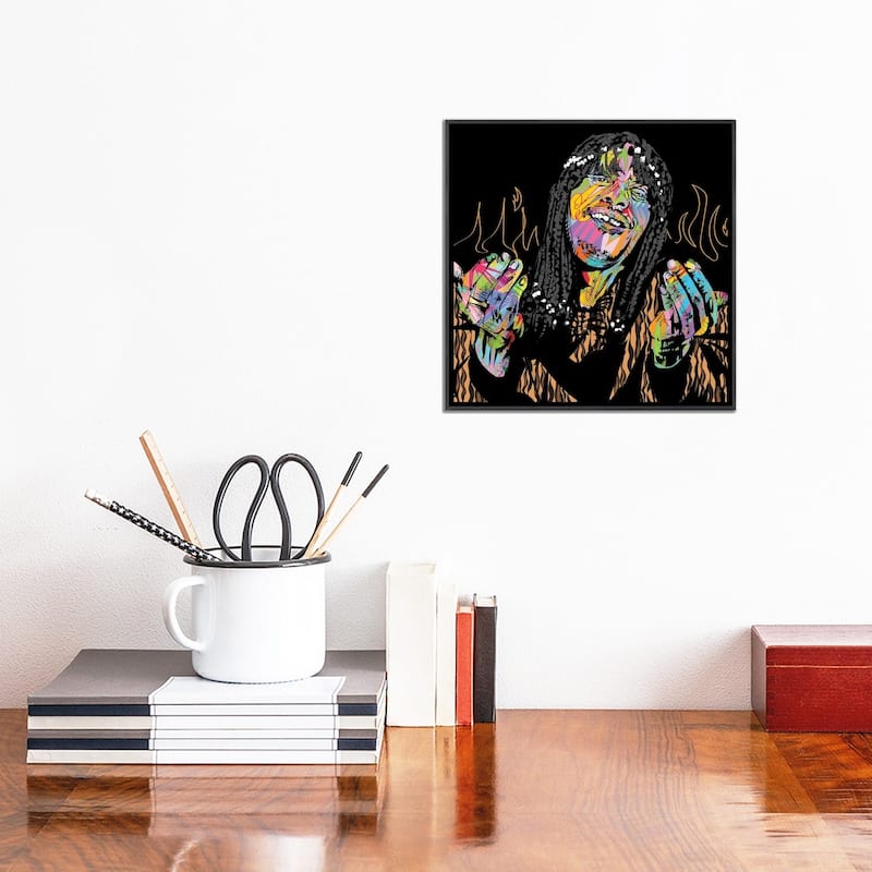 iCanvas "I'm Rick James B-tch" by TECHNODROME1 Framed