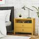 The Novogratz Her Majesty 2 Drawer Nightstand