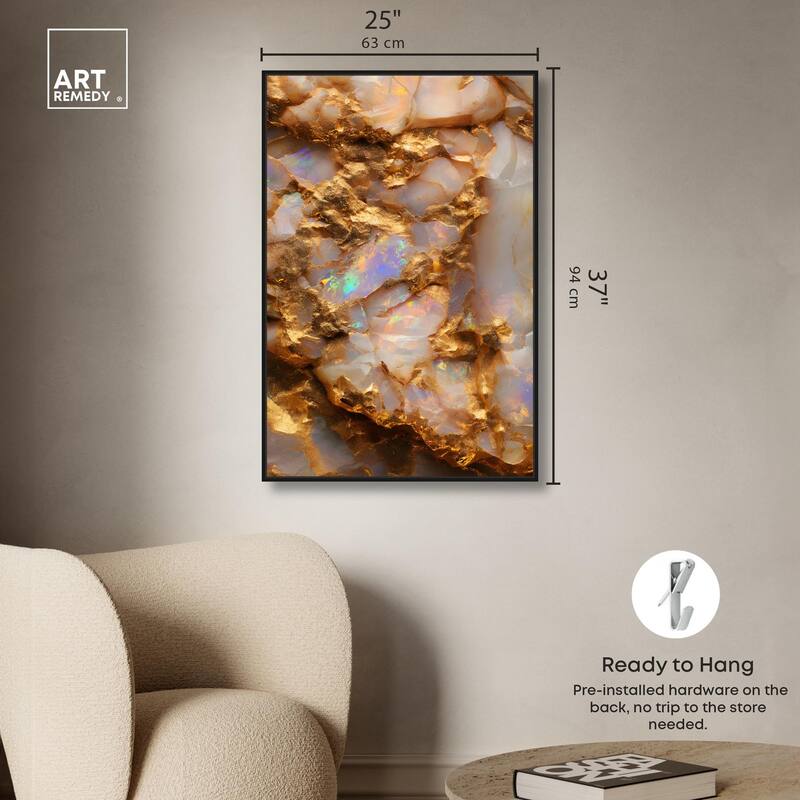 Mythic Gleam Canvas by Art Remedy