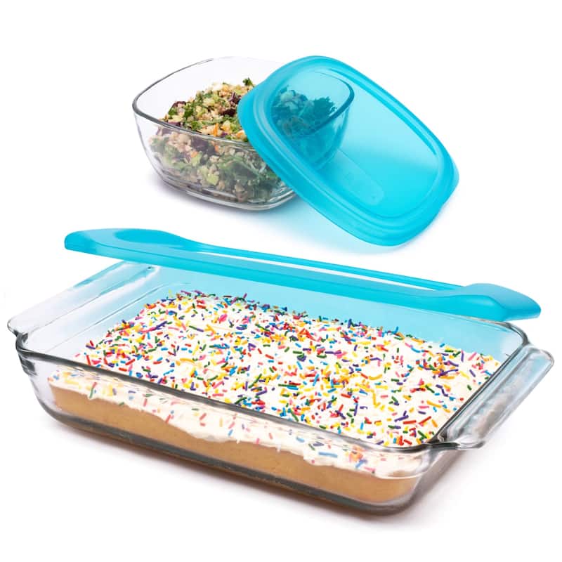 Libbey Bakers Premium Bake & Store 4-Piece Glass Set