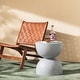 preview thumbnail 23 of 58, Glitzhome 18"H Modern MGO Faux Terrazzo Planter Stand Garden Stool Grey