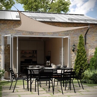 Weather Resistant Sun Shade Canopy with Included Nylon Ropes - Bed Bath ...