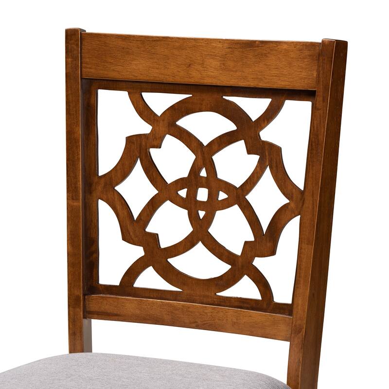 Renaud Modern and Contemporary 2-PC Dining Chair Set