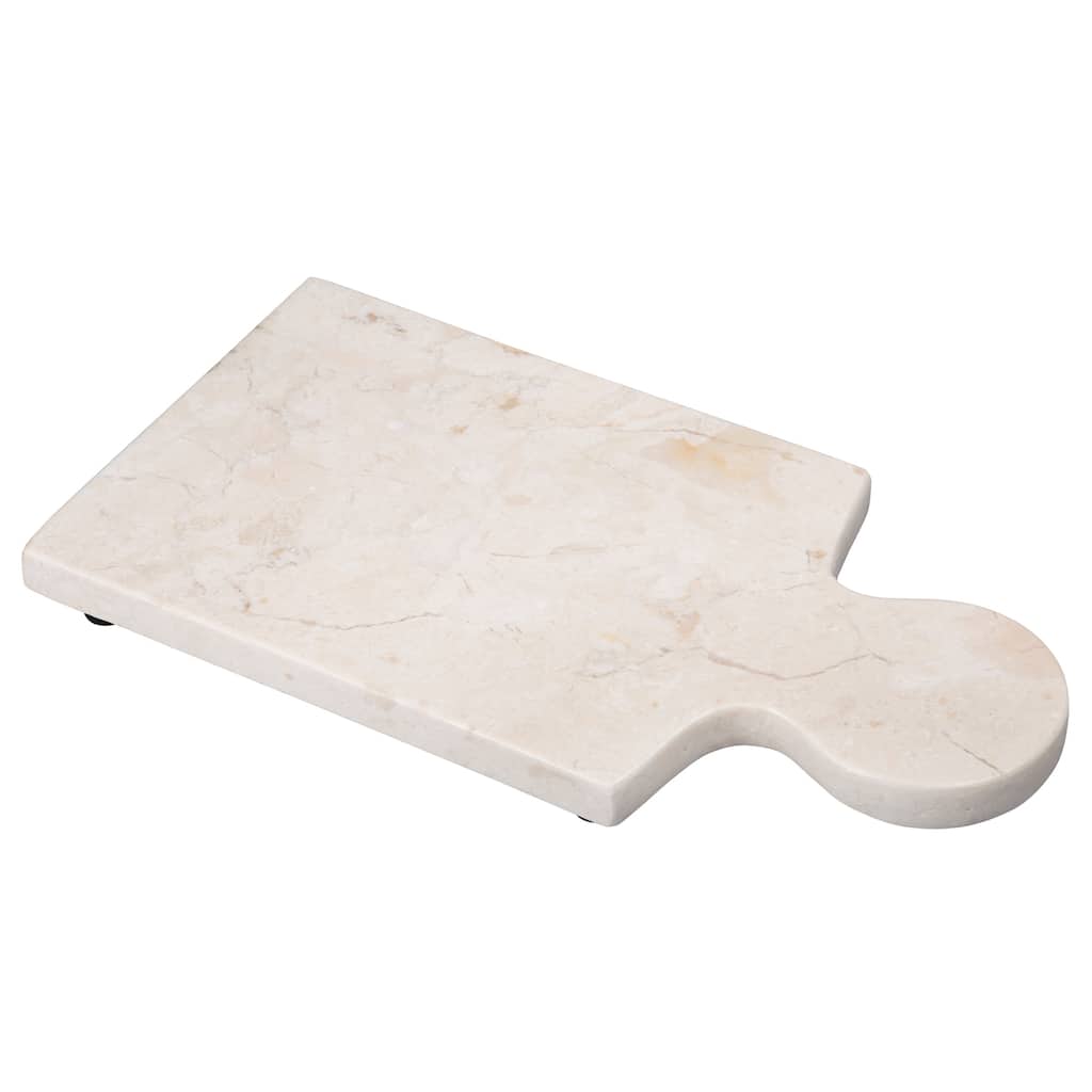 Creative Home Champagne Marble 12" x 6" Cheese Paddle Board