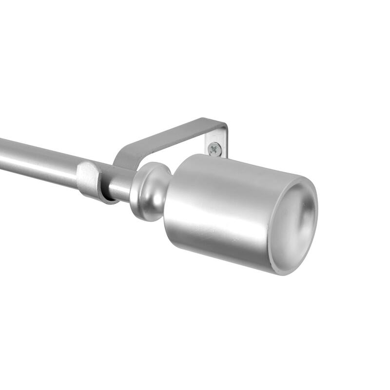 UTOPIA ALLEY Wall Mounted 3/4 Inch Curtain Rod - Curtain Rods For Windows 86 to 120 Inch, Adjustable Drapery Rods