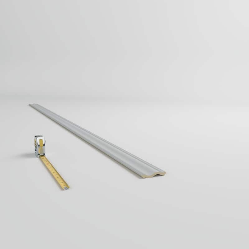 2 3/8"H x 2 3/8"P x 3 3/8"F x 94 1/2"L Shiloh Crown Moulding - 1-Pack