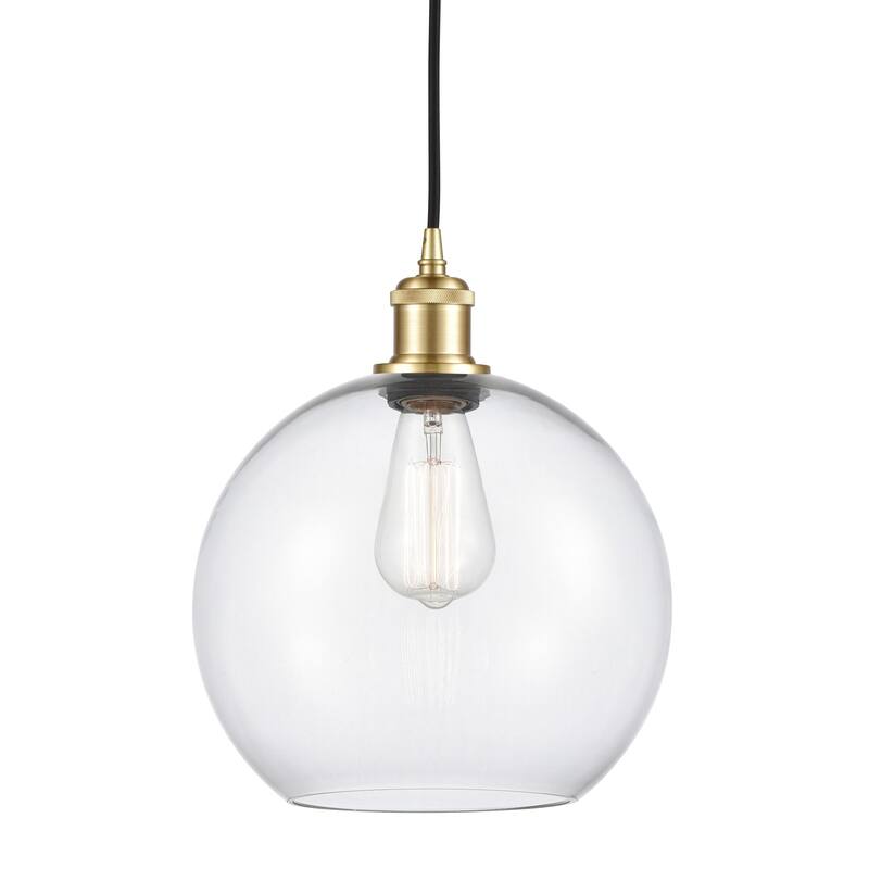Innovations Lighting 516-1P-13-10 Athens Pendant Athens 10" Wide - Clear / Satin Gold