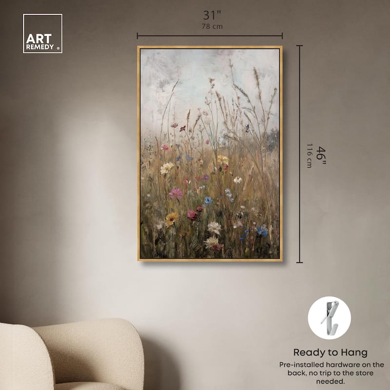 Field of Forgotten Dreams I Canvas by Art Remedy