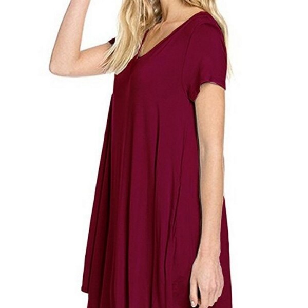 Tee shirt swing dress