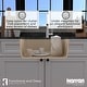 preview thumbnail 13 of 55, Karran Undermount Quartz Single Bowl Kitchen Sink