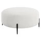 preview thumbnail 5 of 4, Uttermost Arles Large Plush White Ottoman