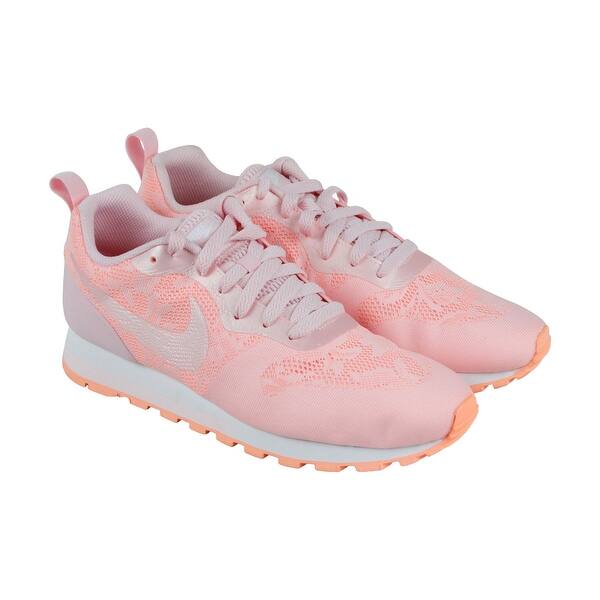 Shop Nike Md Runner 2 Womens Pink Textile Athletic Lace Up Running