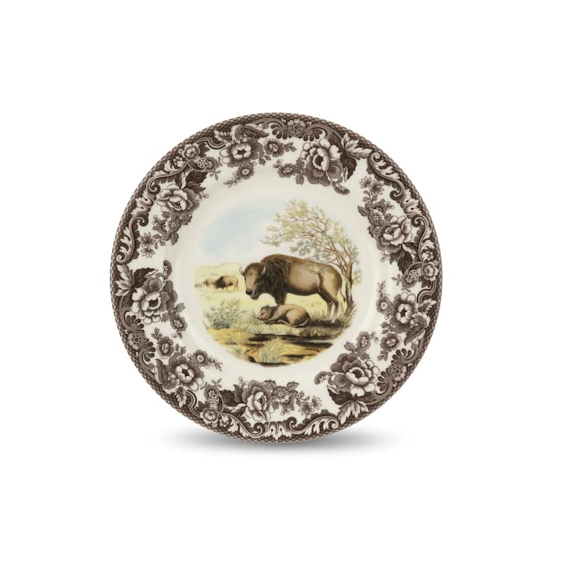 Spode Woodland Dinner Plate Animal Motifs