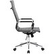 preview thumbnail 31 of 29, Executive Ergonomic High Back Modern Office Chair Ribbed PU Leather Swivel for Manager Conference Computer Room