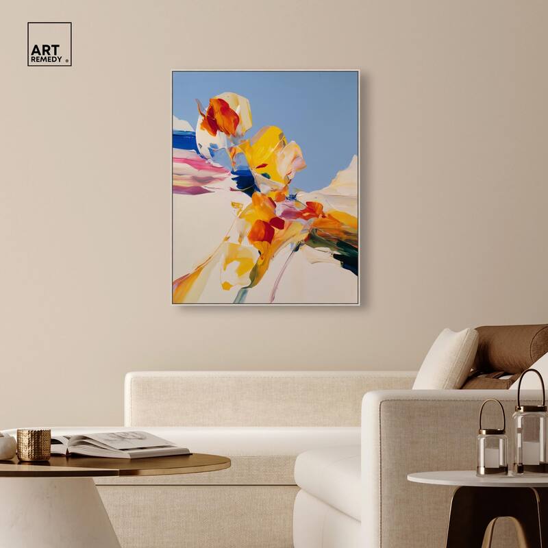 Flippant Bloom II Canvas by Art Remedy