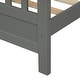 preview thumbnail 15 of 14, Full Size Wood Platform Bed with Headboard and Footboard