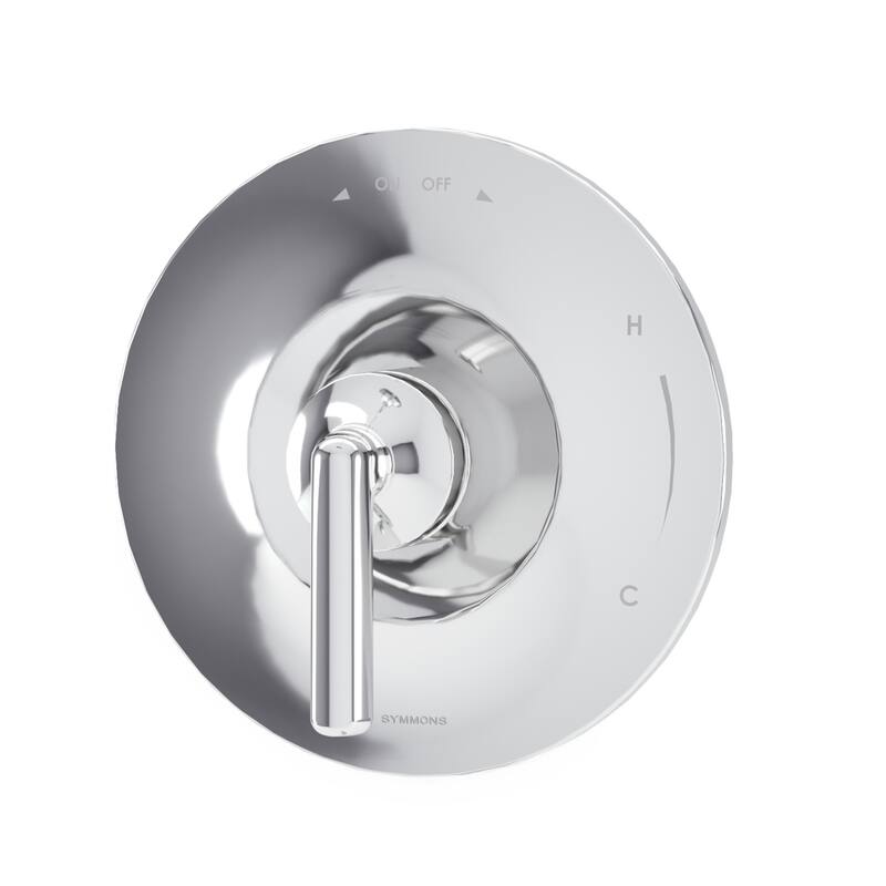 Symmons 5990TRM Birch Traditional Valve Trim Only with Single Lever - Polished Chrome