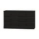 preview thumbnail 1 of 30, Prepac Astrid 6 Drawer Double Dresser for Bedroom, Wide Chest of Drawers, Bedroom Furniture,Traditional Furniture
