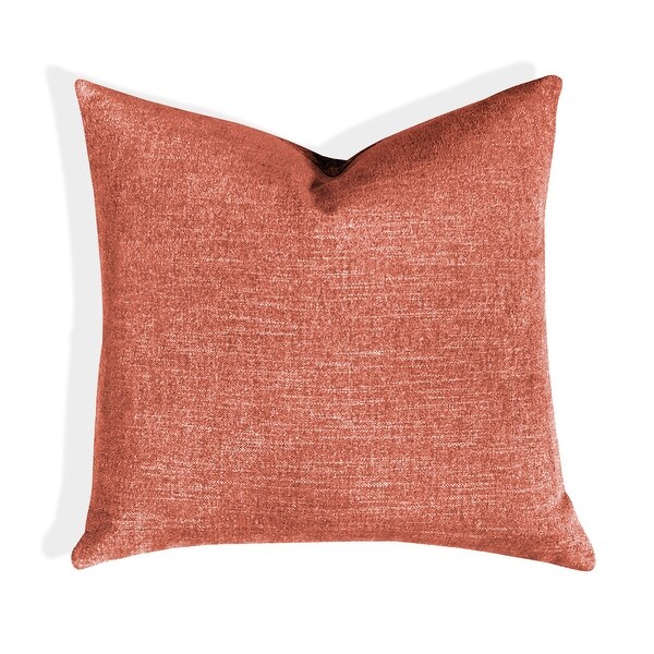 red chenille throw pillows