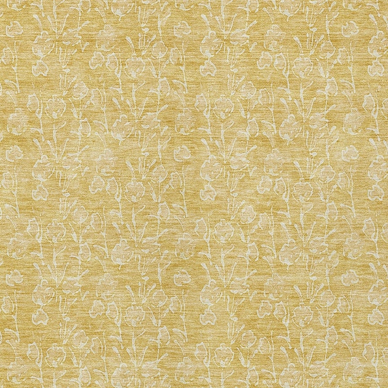 HomeRoots Floral Transitional Rectangle Outdoor Rug