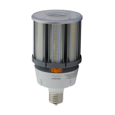 80 Watt LED HID Replacement CCT Selectable Mogul extended base 100-277 Volt - Clear
