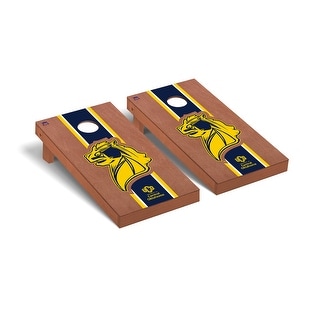 University of Central Oklahoma UCO Bronchos Rosewood Cornhole Board Set