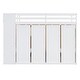 preview thumbnail 9 of 24, Modern Loft Bed with Two-Tone Storage Stairs and Pull-Out Wardrobes