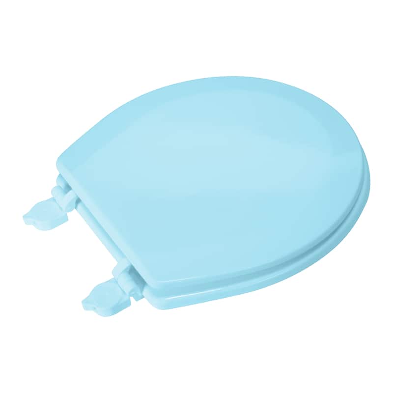 Bath Bliss Beveled Standard Round Toilet Seat