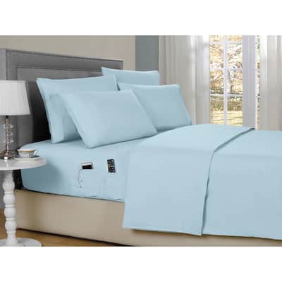 Kathy Ireland 6-Piece Smart Sheet Sets w/ Side Pocket